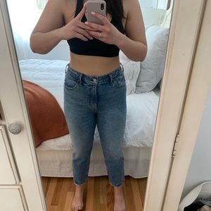 Abercrombie Ultra High Rise Straight